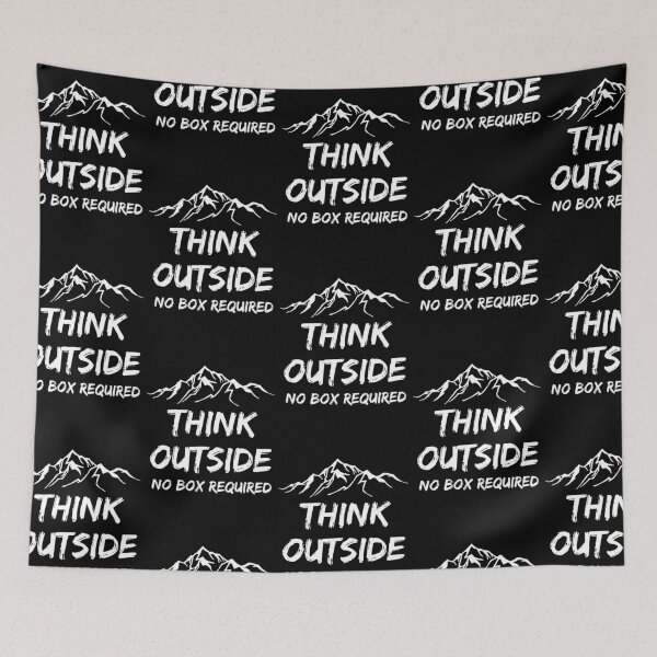 Item preview, Think outside no box required  designed and sold by Tej0711.
