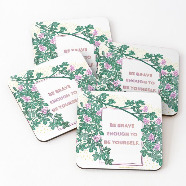 Item preview, Be Brave Enough To Be Yourself designed and sold by fabfeminist.
