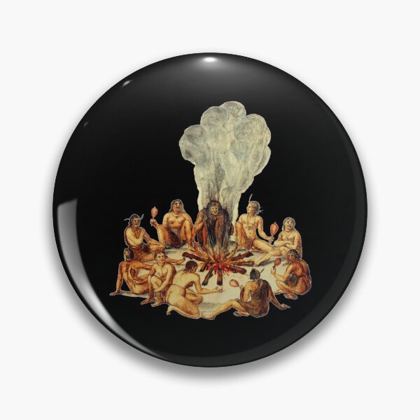 Item preview, Native Americans American Indians Bonfire designed and sold by alexvas.