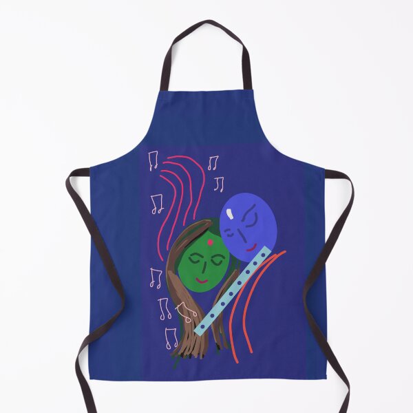 Item preview, Peaceful Radha Krishna Abstract designed and sold by iampositive.