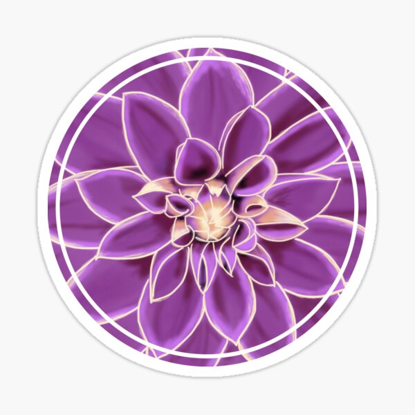 Item preview, Ball Dahlia Center designed and sold by Kaitie-Marie.