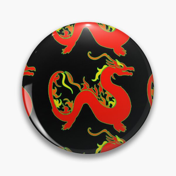 Item preview, Lucky Red Dragon Pattern designed and sold by EdwardMonet.