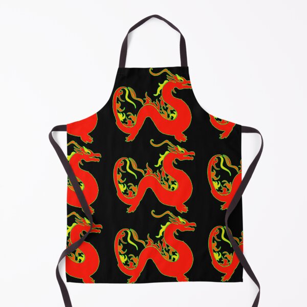 Item preview, Lucky Red Dragon Pattern designed and sold by EdwardMonet.