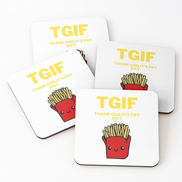 Item preview, TGIF Thank God it's Fry day designed and sold by 2Cheesy4U.