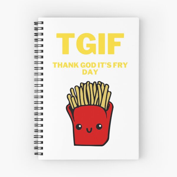 Item preview, TGIF Thank God it's Fry day designed and sold by 2Cheesy4U.