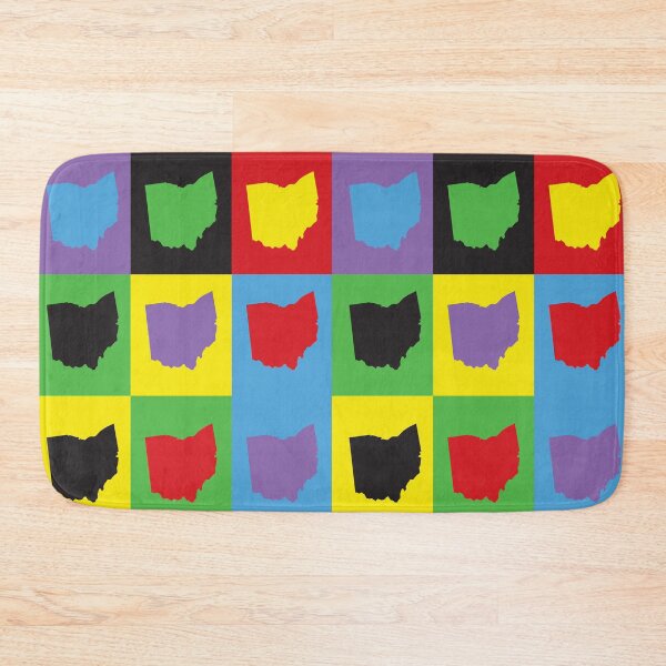 Item preview, Ohio Pop Art Pattern US State designed and sold by ValeriesGallery.