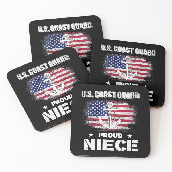 Item preview, U.S. Coast Guard Family Proud Niece designed and sold by EasyPrintGift.