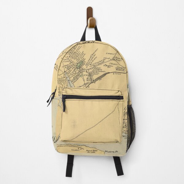 Item preview, Old York Beach ME Map (1894) Vintage Coastal Southern Maine Atlas designed and sold by BravuraMedia.