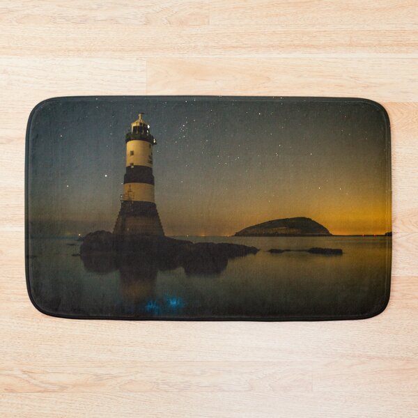 Item preview, Penmon Lighthouse and Puffin Island Bioluminescent Plankton  designed and sold by LluniauDafyddEm.