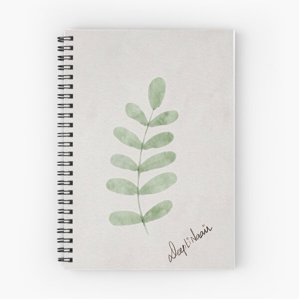 Item preview, Botanical leaf illustration designed and sold by Deepti Naair.