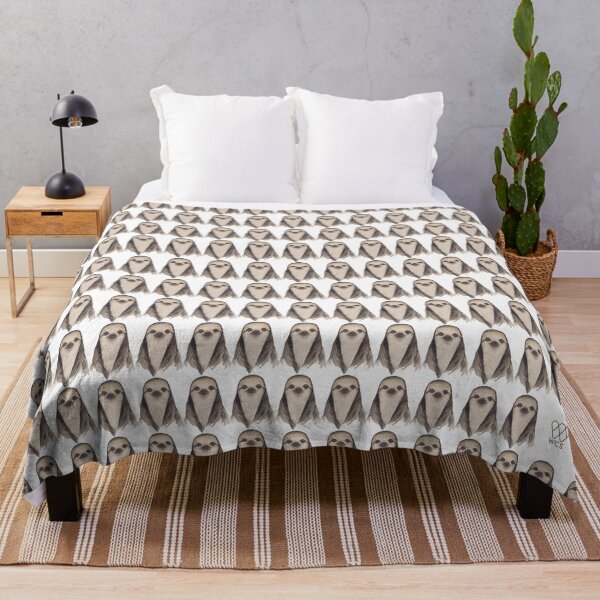 Sloth Throw Blanket