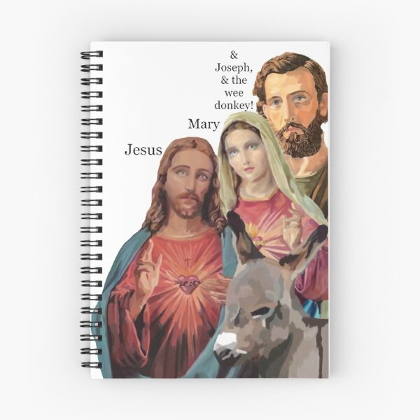 Item preview, Jesus, Mary & Joseph & the wee donkey - line of duty designed and sold by 3leggeddogg.