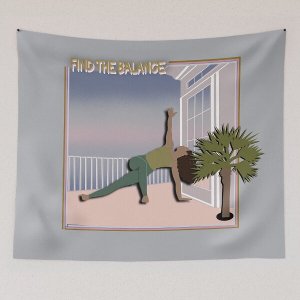 Item preview, Find the balance yoga designed and sold by Weather gifts .