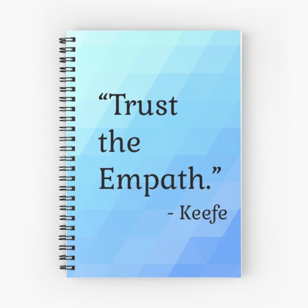 Item preview, Trust the Empath - Kotlc Quote (Geo Pattern) designed and sold by NakitoDesigns.