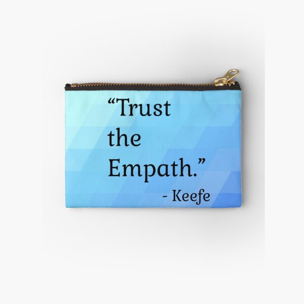 Item preview, Trust the Empath - Kotlc Quote (Geo Pattern) designed and sold by NakitoDesigns.