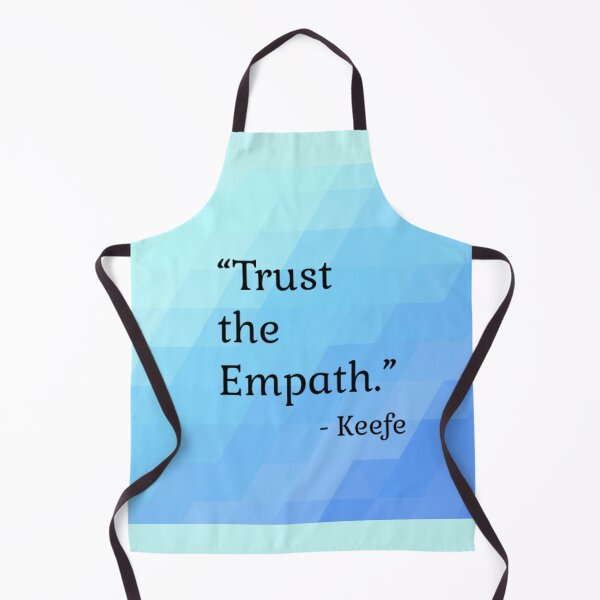 Item preview, Trust the Empath - Kotlc Quote (Geo Pattern) designed and sold by NakitoDesigns.