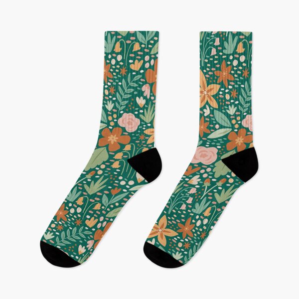 Item preview, Spring Garden - Green designed and sold by latheandquill.