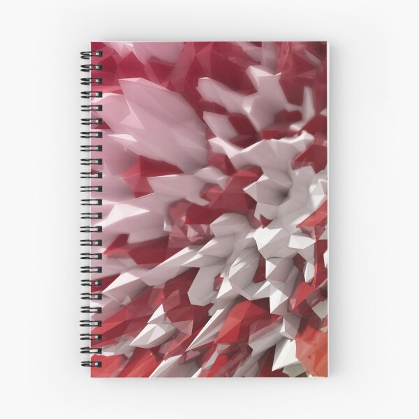 Item preview, Ruby & White Crystal Shards Digital Art designed and sold by NexusArts.