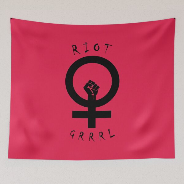 Item preview, Riot Grrrl designed and sold by SkyAfterDusk.