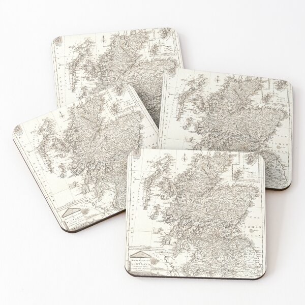 Item preview, Map of Scotland (1767) designed and sold by FlikeNoir.
