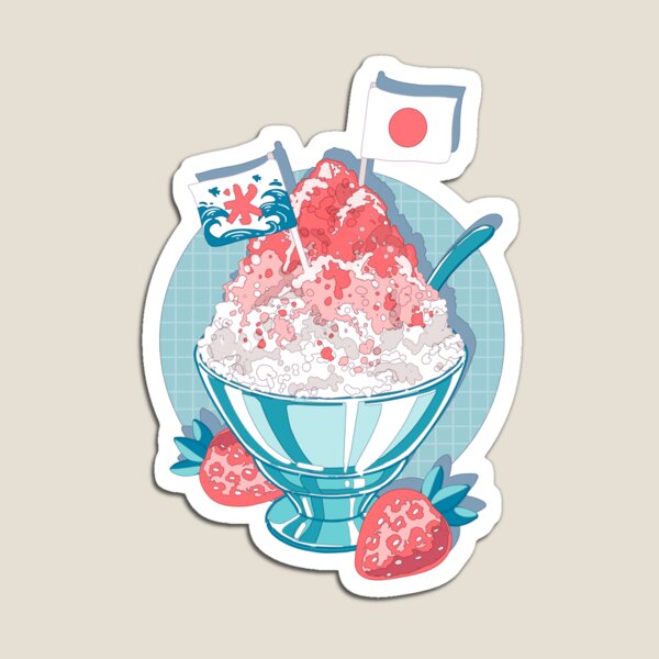 Item preview, The Japanese shaved ice with some strawberry jam designed and sold by AnGoArt.