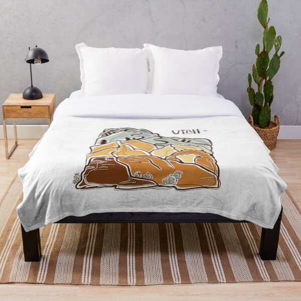 Item preview, Utah illustration designed and sold by tessakatecreate.