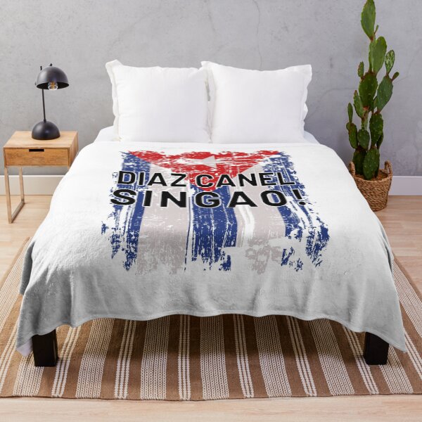 Item preview, Diaz Canel Singao Sos Cuba Flag Libre Libertad Free Cuba designed and sold by Tatus Brinal.