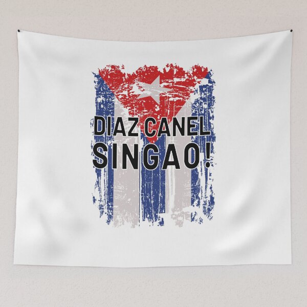 Item preview, Diaz Canel Singao Sos Cuba Flag Libre Libertad Free Cuba designed and sold by Tatus Brinal.