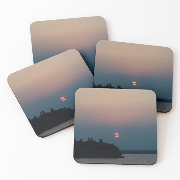 Item preview, Sunset through a smoky sky designed and sold by CanadianWild418.