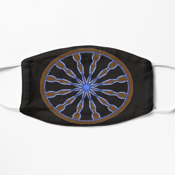 wagon wheel Flat Mask