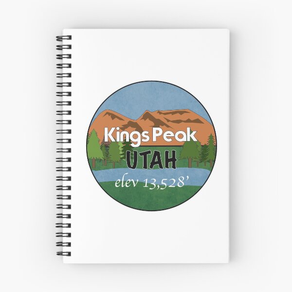 Item preview, Kings Peak Utah - State Highpoint #07 designed and sold by PeakButtons.