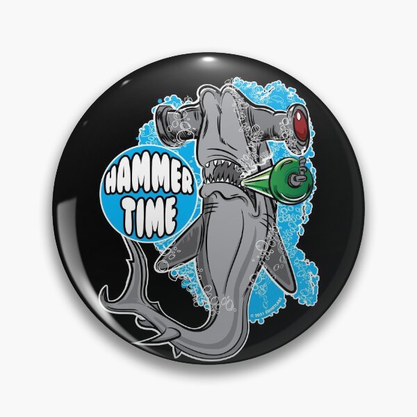 Item preview, Hammer Time - Hammerhead Shark by eShirtLabs designed and sold by eShirtLabs.