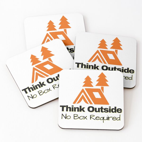 Item preview, Think Outside No Box Required designed and sold by SenGift.