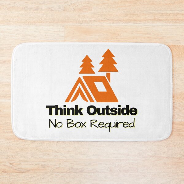 Item preview, Think Outside No Box Required designed and sold by SenGift.