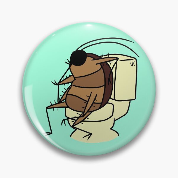 Item preview, Toilet Roach designed and sold by ViktorTheGreat.