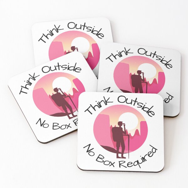Item preview, Think Outside No Box Required designed and sold by SenGift.