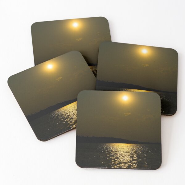 Item preview, sunset through smoke filled skies designed and sold by CanadianWild418.