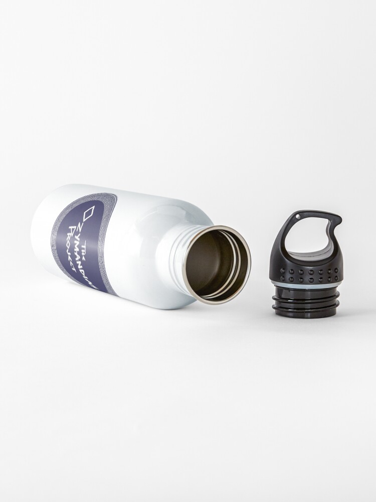 Thumbnail 3 of 5, Water Bottle, Ozymandias Project Circle Logo designed and sold by The Ozymandias Project.