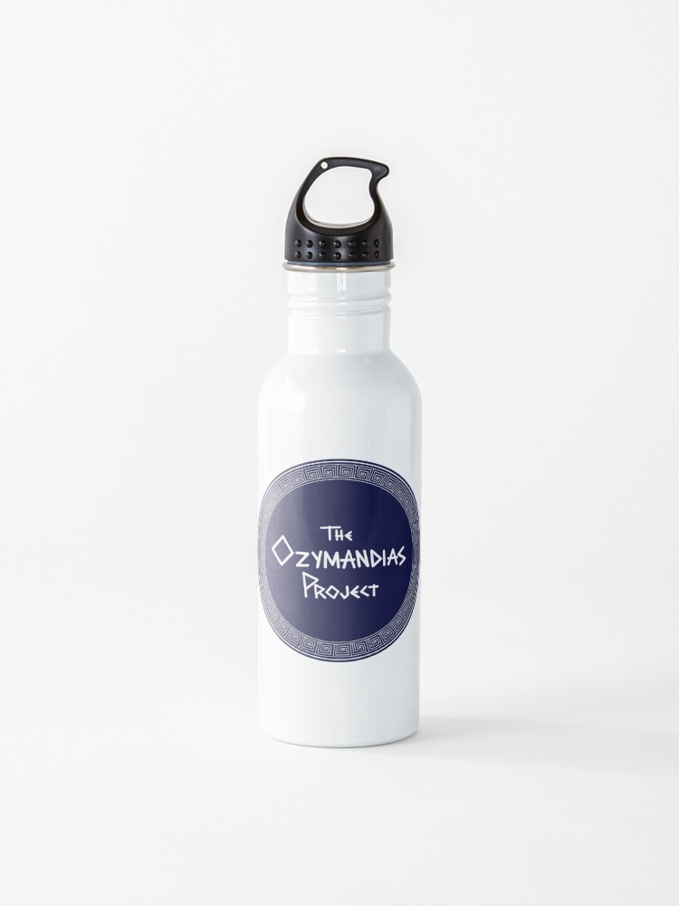 Thumbnail 1 of 5, Water Bottle, Ozymandias Project Circle Logo designed and sold by The Ozymandias Project.