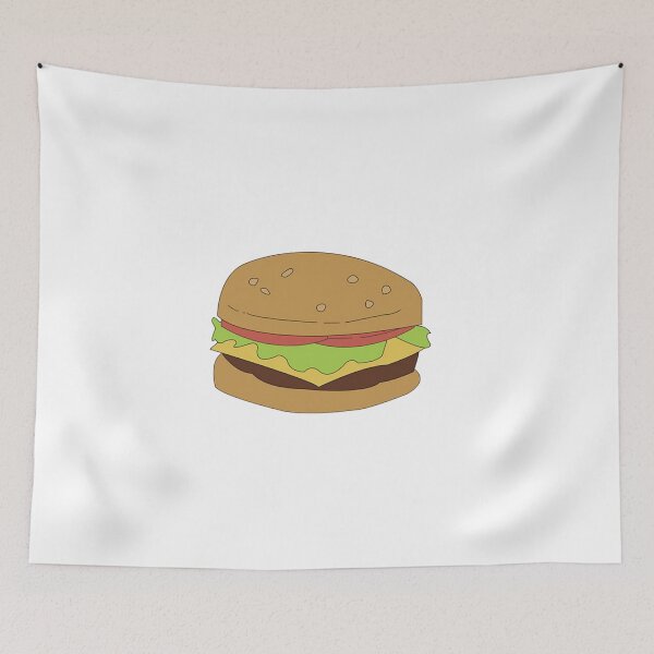 Item preview, burger designed and sold by Gloria Lam.