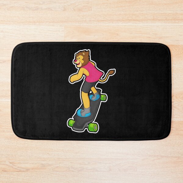 Item preview, Lion as Skateboarder with Skateboard designed and sold by Snabdesign84.