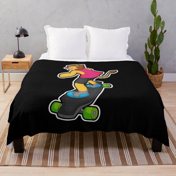 Item preview, Lion as Skateboarder with Skateboard designed and sold by Snabdesign84.