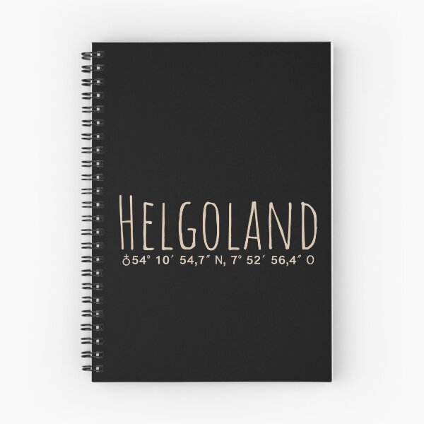 Item preview, Heligoland coordinates lighthouse Oberland position North Sea designed and sold by emm-j.
