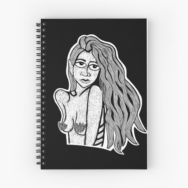 Item preview, The Mermaid scratchboard designed and sold by baldbastardart.