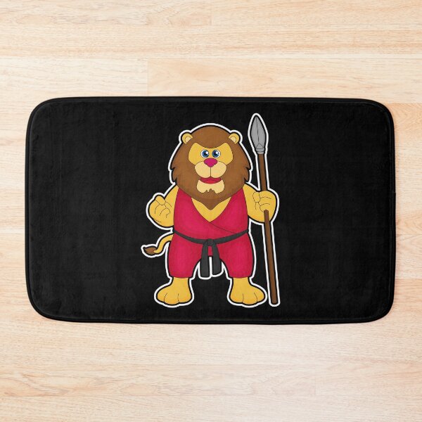 Item preview, Lion as Warrior with Spear designed and sold by Snabdesign84.