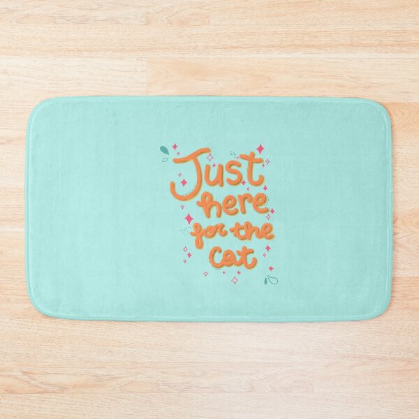 Item preview, Just here for the cat designed and sold by scribbli.