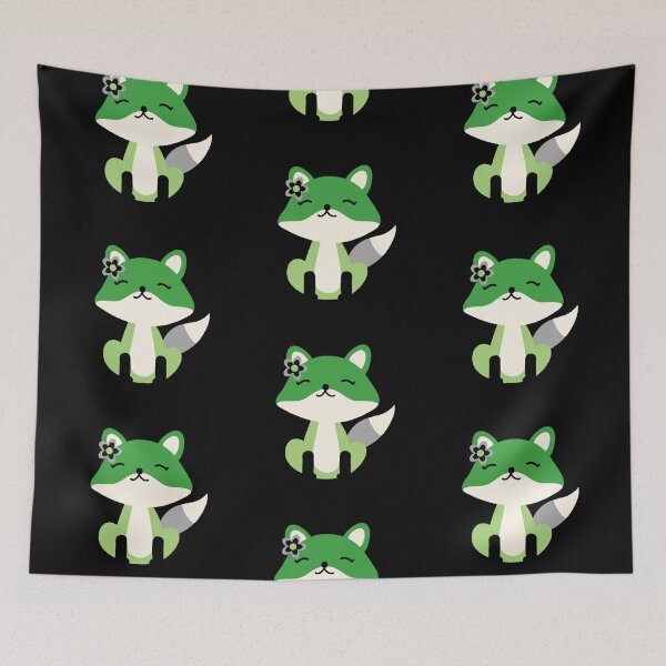 Item preview, Subtle Aromantic Fox. aromantic fox designed and sold by tiredandbored.