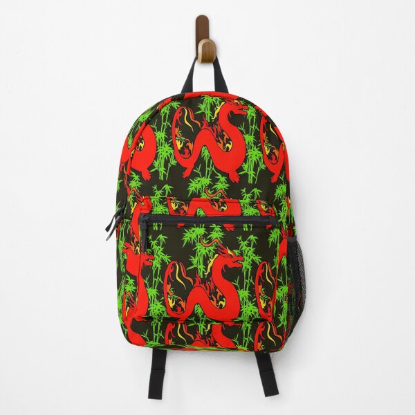 Item preview, Lucky Red Dragon with Bamboo designed and sold by EdwardMonet.
