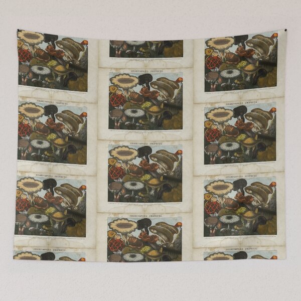 Item preview, Mushroom Print designed and sold by Lloyd Library & Museum.