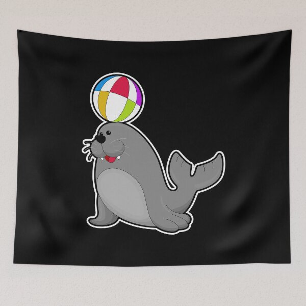 Item preview, Seal Swimming Water polo Summer designed and sold by Snabdesign84.